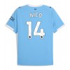 Manchester City Nico Gonzalez #14 Hjemmedrakt 2025-26 Kortermet